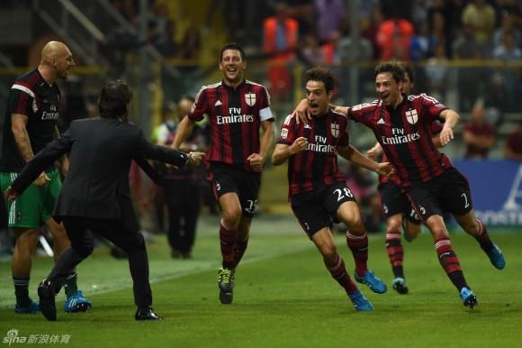  AC米兰,新援首秀建功击败萨索洛止颓势  